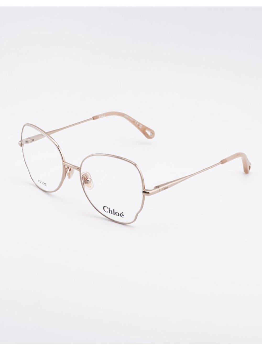 Chloe CH0098O 002 Eyeglasses Gold 50mm Butterfly Frame